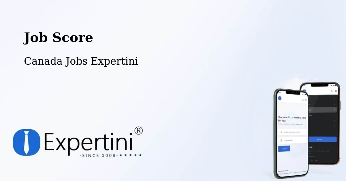 Job Score & Job Description Score Tool – Bromont - Canada Jobs Expertini
